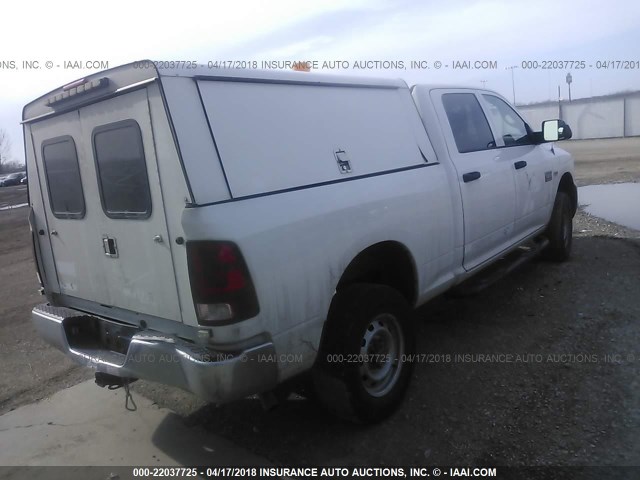 3C6TD5CT7CG259273 - 2012 DODGE RAM 2500 ST WHITE photo 4