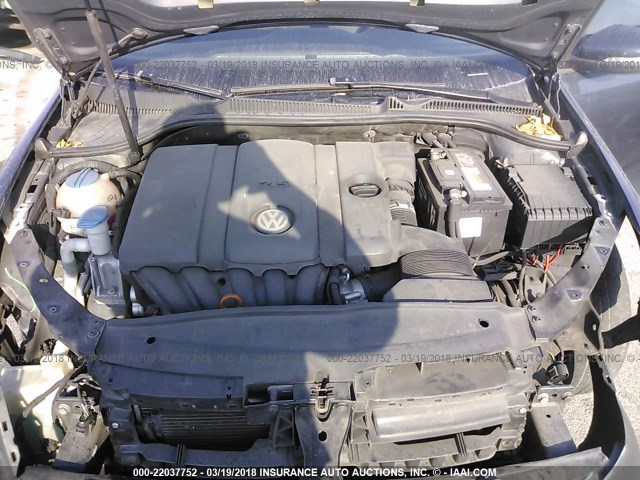 WVWDB7AJ4DW084869 - 2013 VOLKSWAGEN GOLF 灰色 照片 10