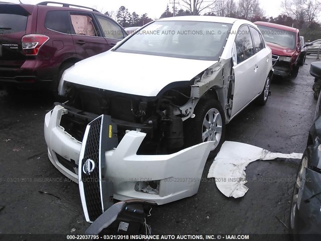 3N1AB6AP9AL714276 - 2010 NISSAN SENTRA 2.0/2.0S/SR/2.0SL WHITE photo 2