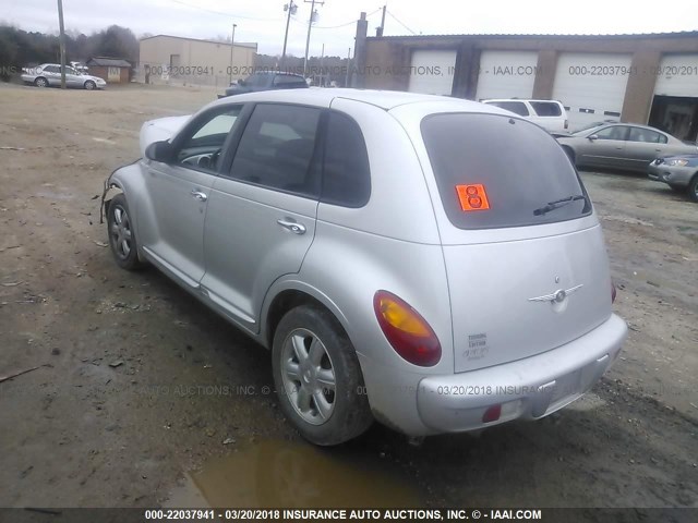 3C4FY58B54T358919 - 2004 CHRYSLER PT CRUISER TOURING SILVER photo 3