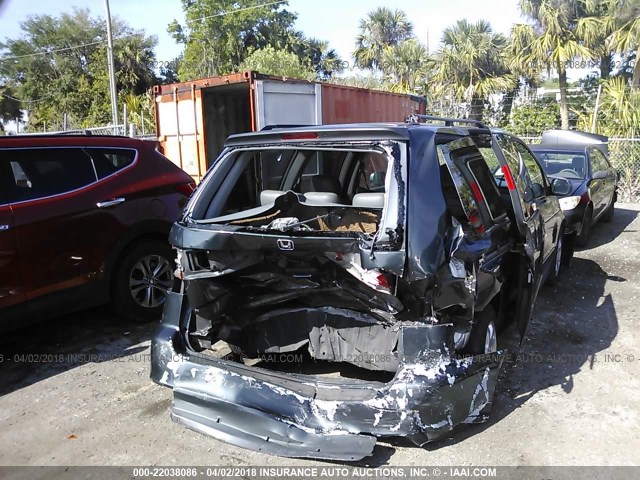 5FNRL18974B058833 - 2004 HONDA ODYSSEY EXL ნაცრისფერი ფოტო 6