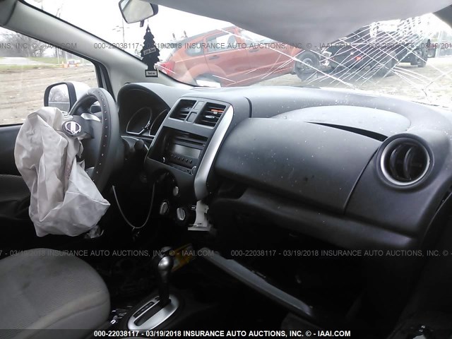 3N1CE2CP8EL408729 - 2014 NISSAN VERSA NOTE S/S PLUS/SV/SL WHITE photo 5