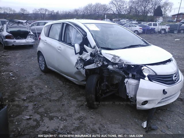 3N1CE2CP8EL408729 - 2014 NISSAN VERSA NOTE S/S PLUS/SV/SL WHITE photo 6