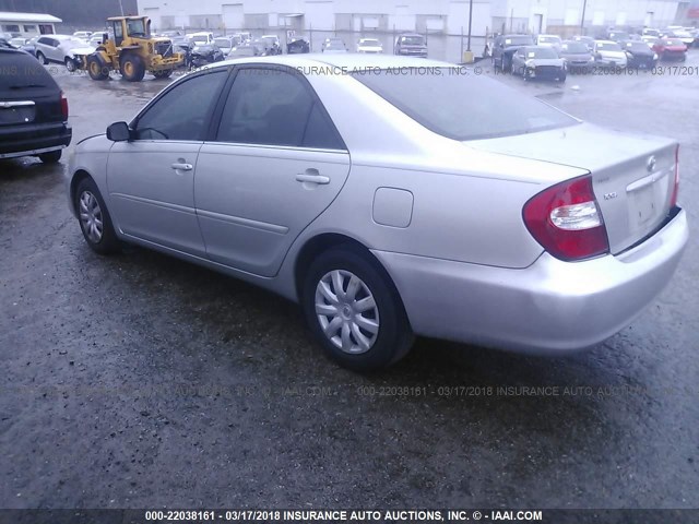 4T1BE32K65U385327 - 2005 TOYOTA CAMRY LE/XLE/SE 银色 照片 3