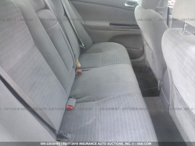 4T1BE32K65U385327 - 2005 TOYOTA CAMRY LE/XLE/SE 银色 照片 8