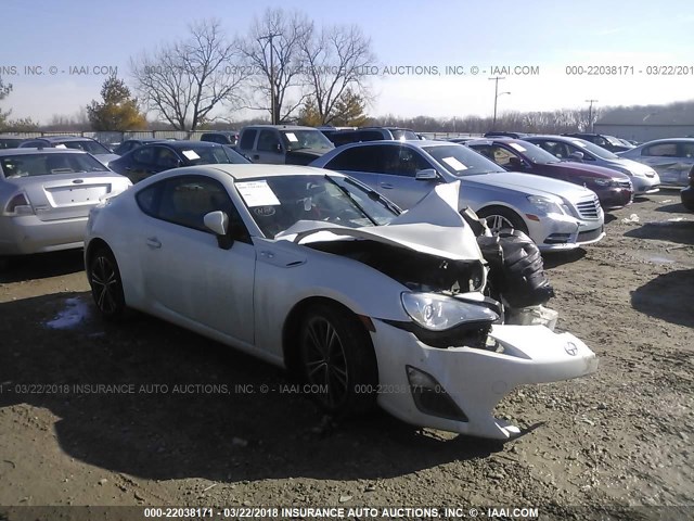 JF1ZNAA12E8703670 - 2014 TOYOTA SCION FR-S თეთრი ფოტო 1
