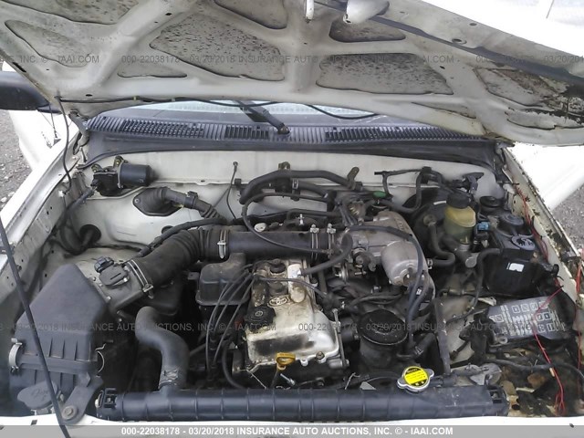 4TANL42N4WZ114239 - 1998 TOYOTA TACOMA 白色 照片 10