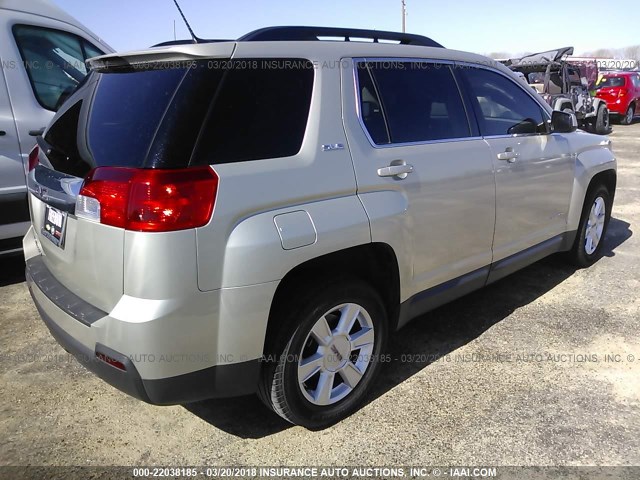 2GKALSEK7D6383633 - 2013 GMC TERRAIN SLE Champagne photo 4