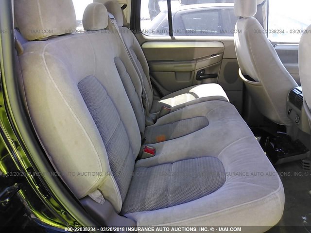 1FMZU63K24UB67403 - 2004 FORD EXPLORER XLT/XLT SPORT/NBX BLACK photo 8