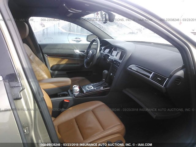 WAUDH74F48N145510 - 2008 AUDI A6 3.2 QUATTRO GRAY photo 5