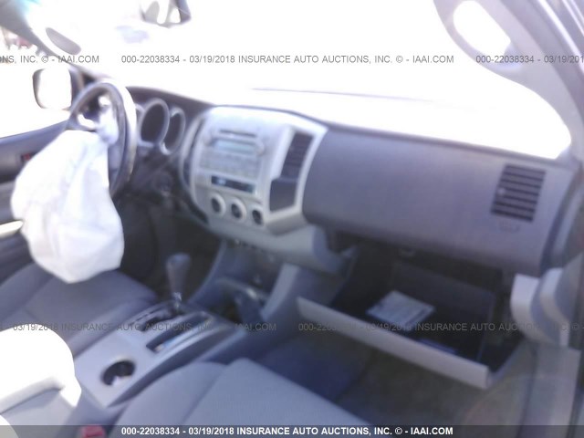 3TMLU42N69M026033 - 2009 TOYOTA TACOMA DOUBLE CAB მწვანე ფოტო 5