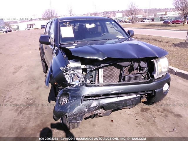 3TMLU42N69M026033 - 2009 TOYOTA TACOMA DOUBLE CAB მწვანე ფოტო 6
