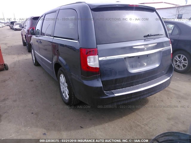 2C4RC1BG1DR660980 - 2013 CHRYSLER TOWN & COUNTRY TOURING GRAY photo 3