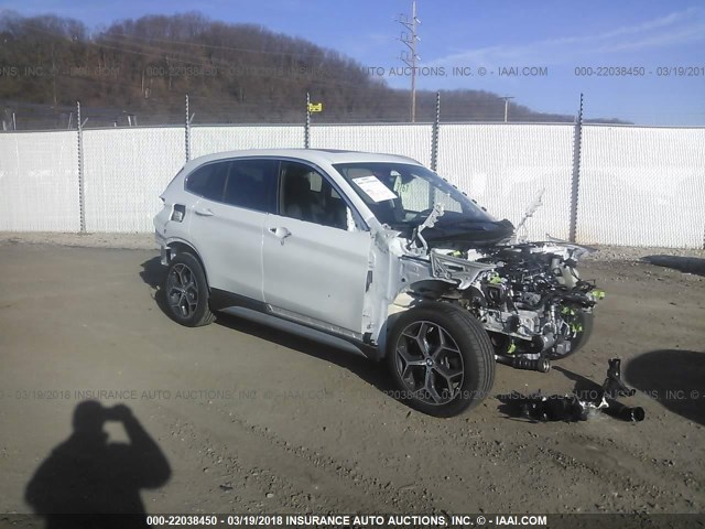 WBXHT3C38J5K23962 - 2018 BMW X1 XDRIVE28I WHITE photo 1