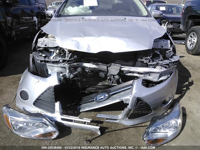 1FADP3F26DL291556 - 2013 FORD FOCUS SE SILVER photo 6