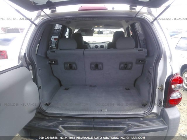 1J4GL48K97W575086 - 2007 JEEP LIBERTY SPORT Gümüş foto 6
