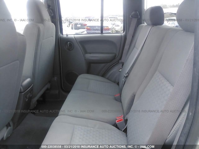 1J4GL48K97W575086 - 2007 JEEP LIBERTY SPORT Gümüş foto 8