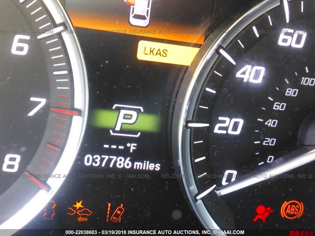 19UUB2F59GA006217 - 2016 ACURA TLX TECH BLACK photo 7