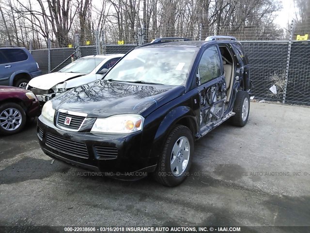 5GZCZ63446S874352 - 2006 SATURN VUE BLACK photo 2