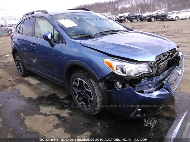 JF2GPABC3G8300524 - 2016 SUBARU CROSSTREK PREMIUM Mavi foto 1