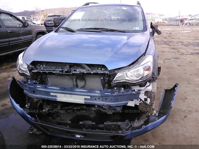 JF2GPABC3G8300524 - 2016 SUBARU CROSSTREK PREMIUM Mavi foto 6
