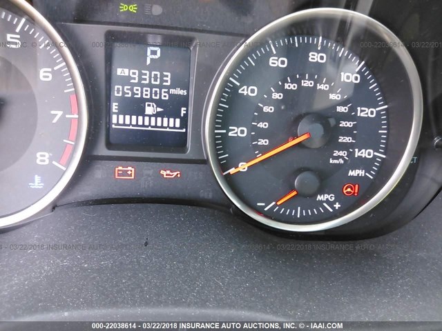 JF2GPABC3G8300524 - 2016 SUBARU CROSSTREK PREMIUM Mavi foto 7