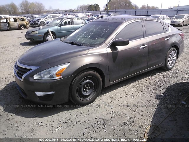 1N4AL3AP6DN496798 - 2013 NISSAN ALTIMA 2.5/S/SV/SL BROWN photo 2