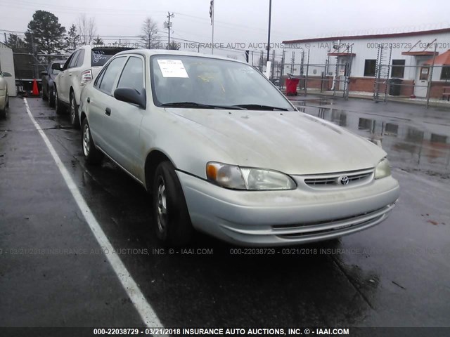 1NXBR12E1YZ378390 - 2000 TOYOTA COROLLA VE/CE/LE 银色 照片 1