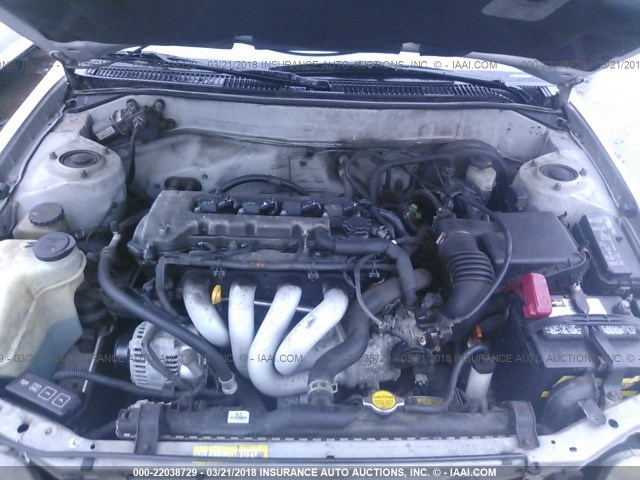 1NXBR12E1YZ378390 - 2000 TOYOTA COROLLA VE/CE/LE 银色 照片 10