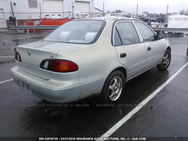 1NXBR12E1YZ378390 - 2000 TOYOTA COROLLA VE/CE/LE 银色 照片 4
