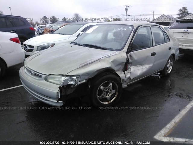 1NXBR12E1YZ378390 - 2000 TOYOTA COROLLA VE/CE/LE 银色 照片 6