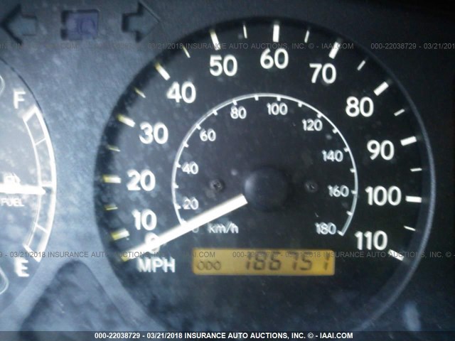 1NXBR12E1YZ378390 - 2000 TOYOTA COROLLA VE/CE/LE 银色 照片 7