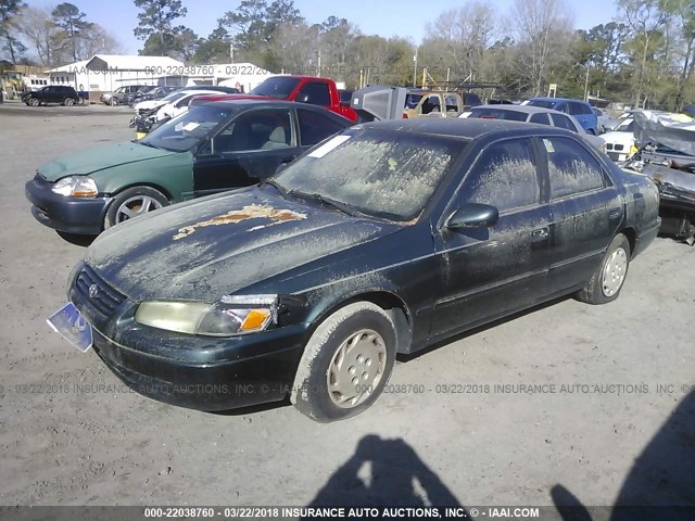 4T1BG22K7WU350446 - 1998 TOYOTA CAMRY CE/LE/XLE 绿色 照片 2