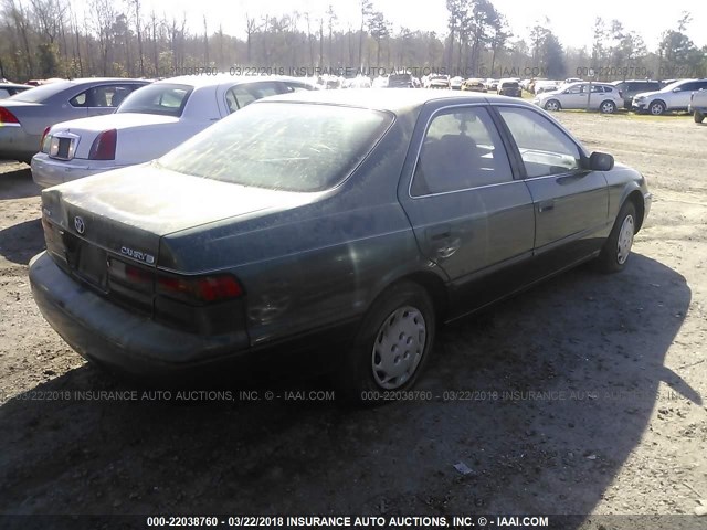 4T1BG22K7WU350446 - 1998 TOYOTA CAMRY CE/LE/XLE 绿色 照片 4
