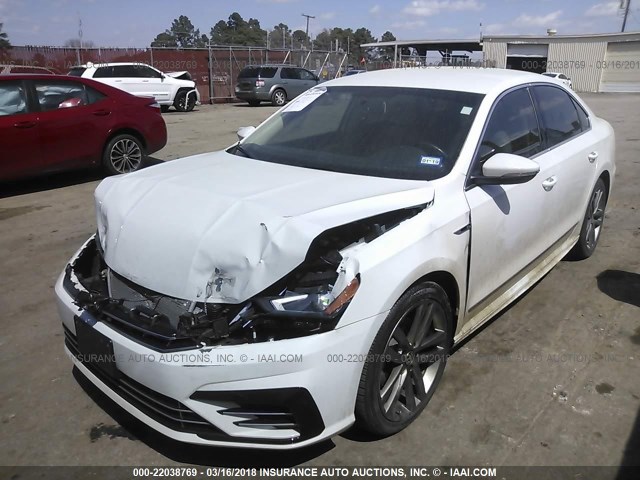 1VWDT7A30HC020699 - 2017 VOLKSWAGEN PASSAT R-LINE Ağ foto 2