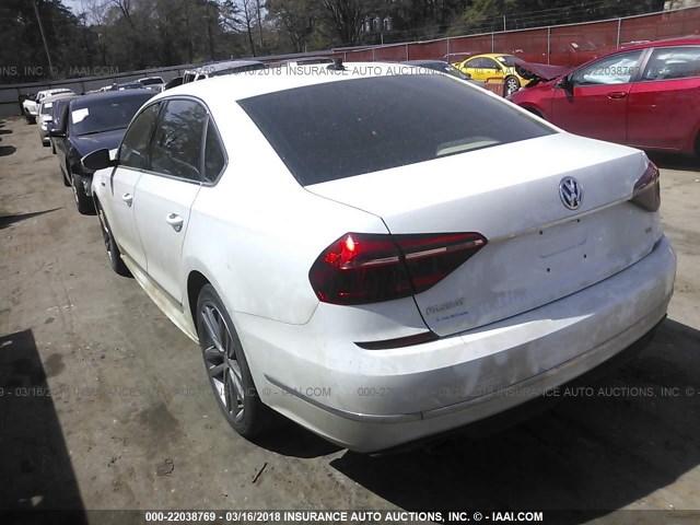 1VWDT7A30HC020699 - 2017 VOLKSWAGEN PASSAT R-LINE Ağ foto 3