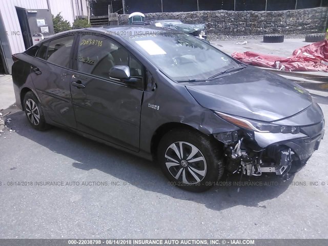 JTDKARFP9H3004234 - 2017 TOYOTA PRIUS PRIME  GRAY photo 1