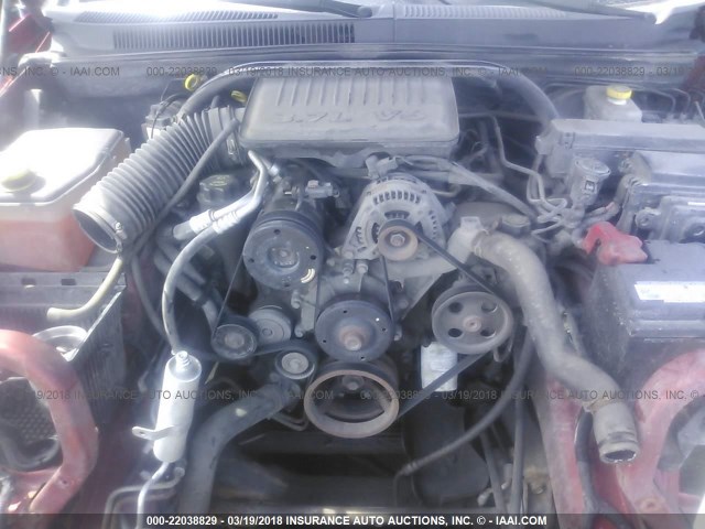 1J4GR48K75C566741 - 2005 JEEP GRAND CHEROKEE LAREDO/COLUMBIA/FREEDOM 栗色 照片 10