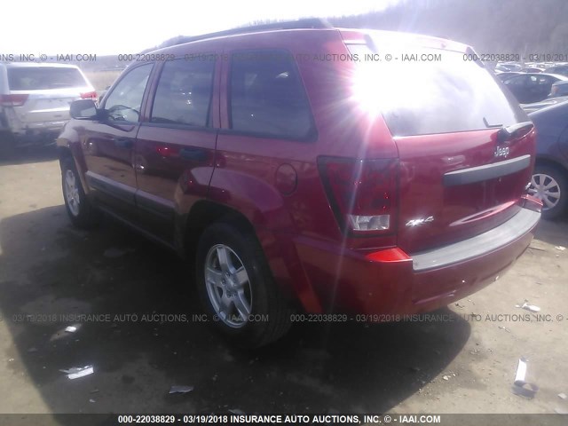 1J4GR48K75C566741 - 2005 JEEP GRAND CHEROKEE LAREDO/COLUMBIA/FREEDOM 栗色 照片 3