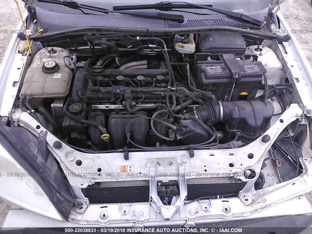 1FAFP34N37W191553 - 2007 FORD FOCUS ZX4/S/SE/SES 白色 照片 10