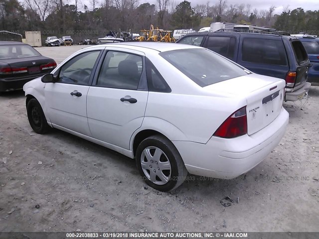 1FAFP34N37W191553 - 2007 FORD FOCUS ZX4/S/SE/SES 白色 照片 3