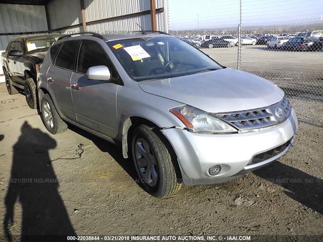 JN8AZ08T47W523316 - 2007 NISSAN MURANO SL/SE/S GRAY photo 1