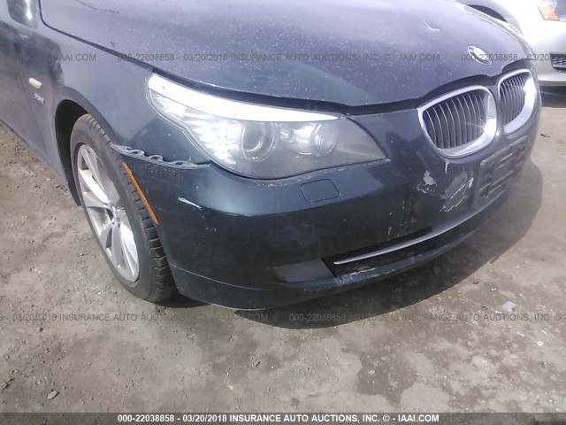 WBANV93519C132955 - 2009 BMW 535 XI Bleu photo 6
