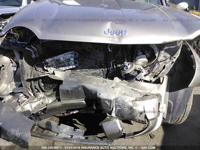 1J4GL48KX6W267777 - 2006 JEEP LIBERTY SPORT Qəhvəyi foto 6