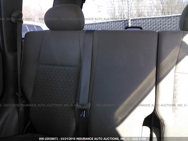 1J4GL48KX6W267777 - 2006 JEEP LIBERTY SPORT Qəhvəyi foto 8