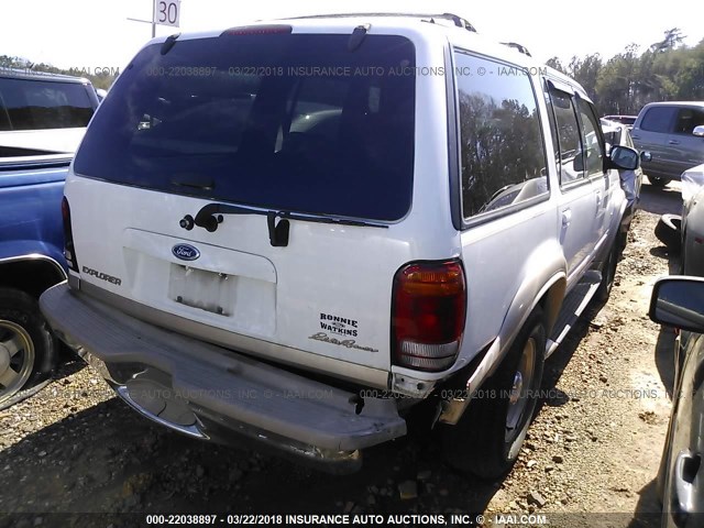 1FMZU84P71ZA62652 - 2001 FORD EXPLORER EDDIE BAUER WHITE photo 4