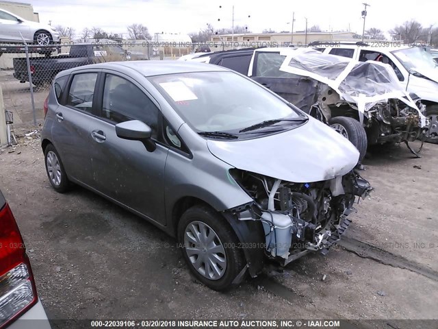 3N1CE2CPXFL374696 - 2015 NISSAN VERSA NOTE S/S PLUS/SV/SL/SR SILVER photo 1
