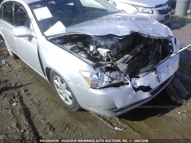 4T1BK36B15U007886 - 2005 TOYOTA AVALON XL/XLS/TOURING/LIMITED SILVER photo 6