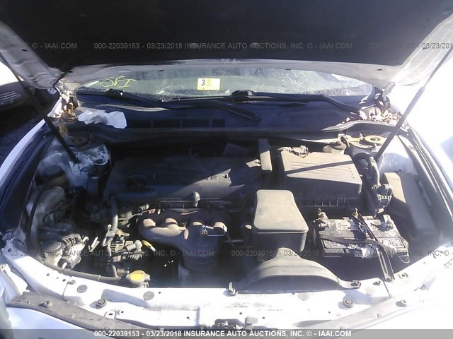 4T4BE46K39R125429 - 2009 TOYOTA CAMRY SE/LE/XLE Ақ фото 10