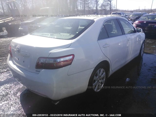 4T4BE46K39R125429 - 2009 TOYOTA CAMRY SE/LE/XLE Ақ фото 4